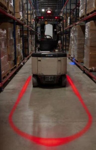 LED punanen U-kaarivalo trukkeihin 12-80V