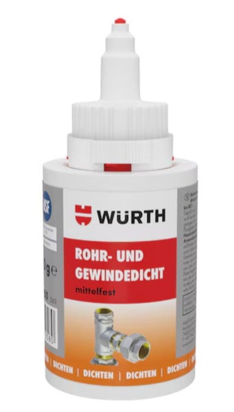 Putkiliitosten kierretiivistysneste, keskikova