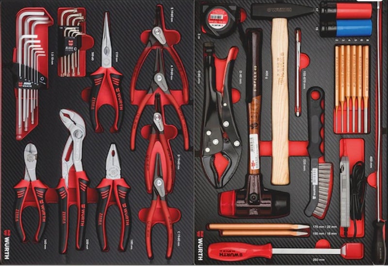 Wurth  BASIC8.8 TY&Ouml;KALUILLA 4 LTK