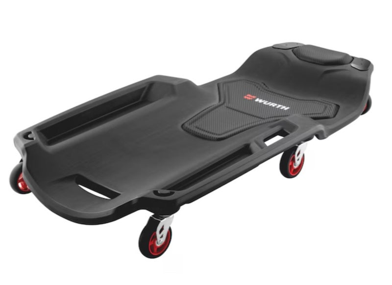 Asentajan alusta pehmusteilla